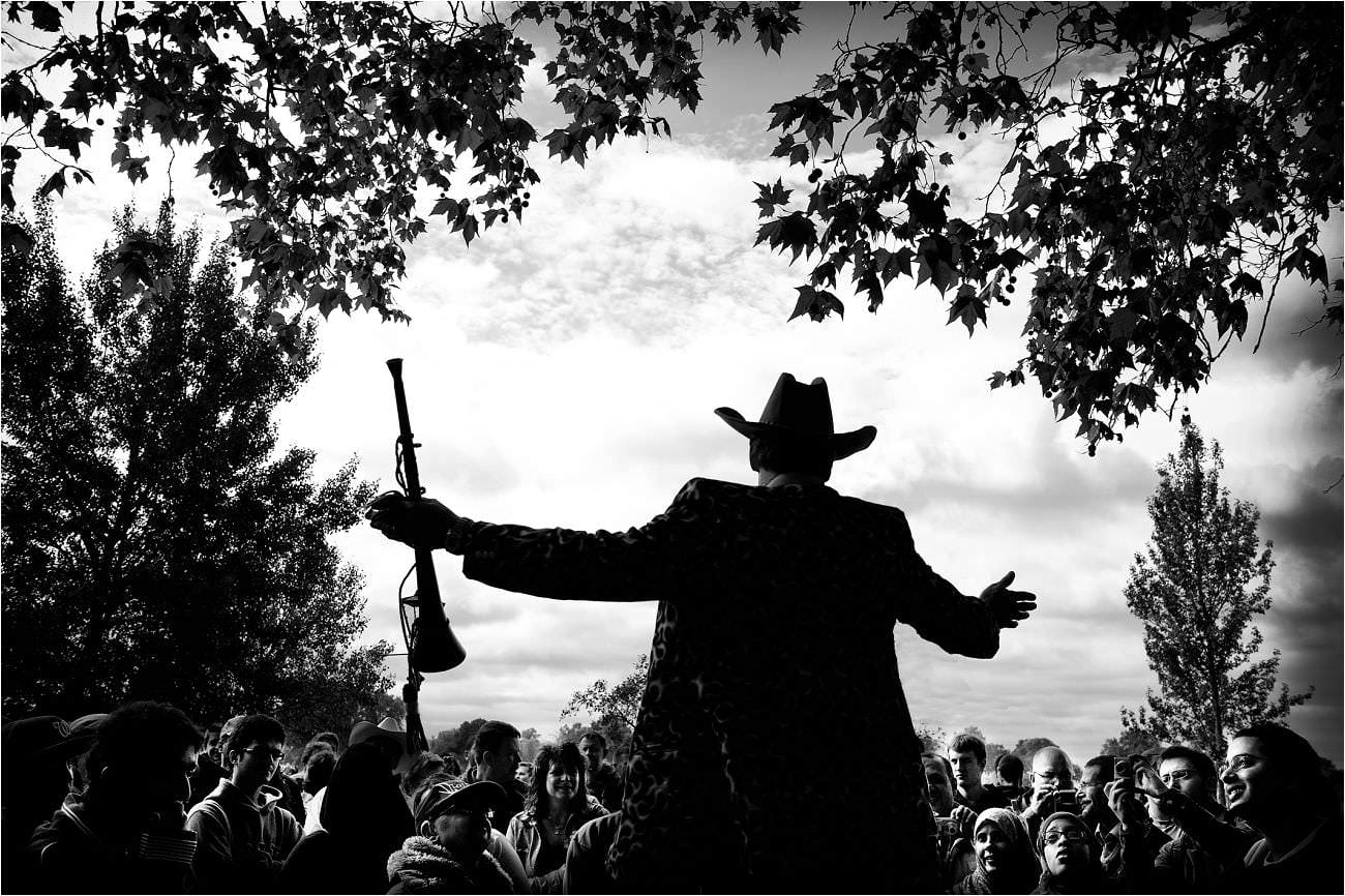 Galleries 5 Preacher at Speakers corner in Black & White