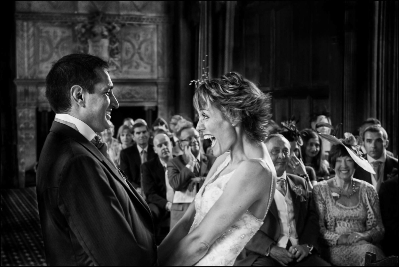 Bride & Groom at Tylney Hall