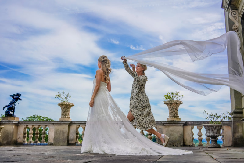 Bride at Cliveden House