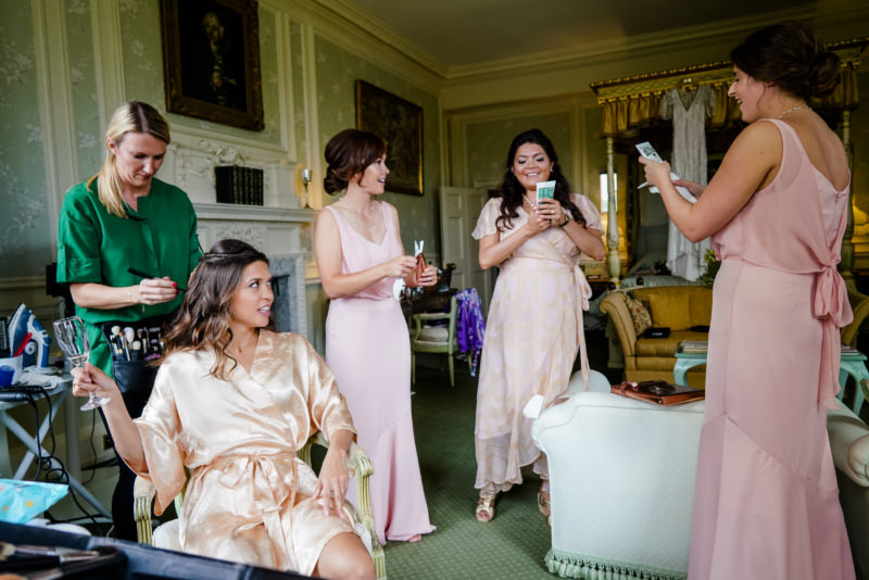 Bridesmaids at Danesfield House