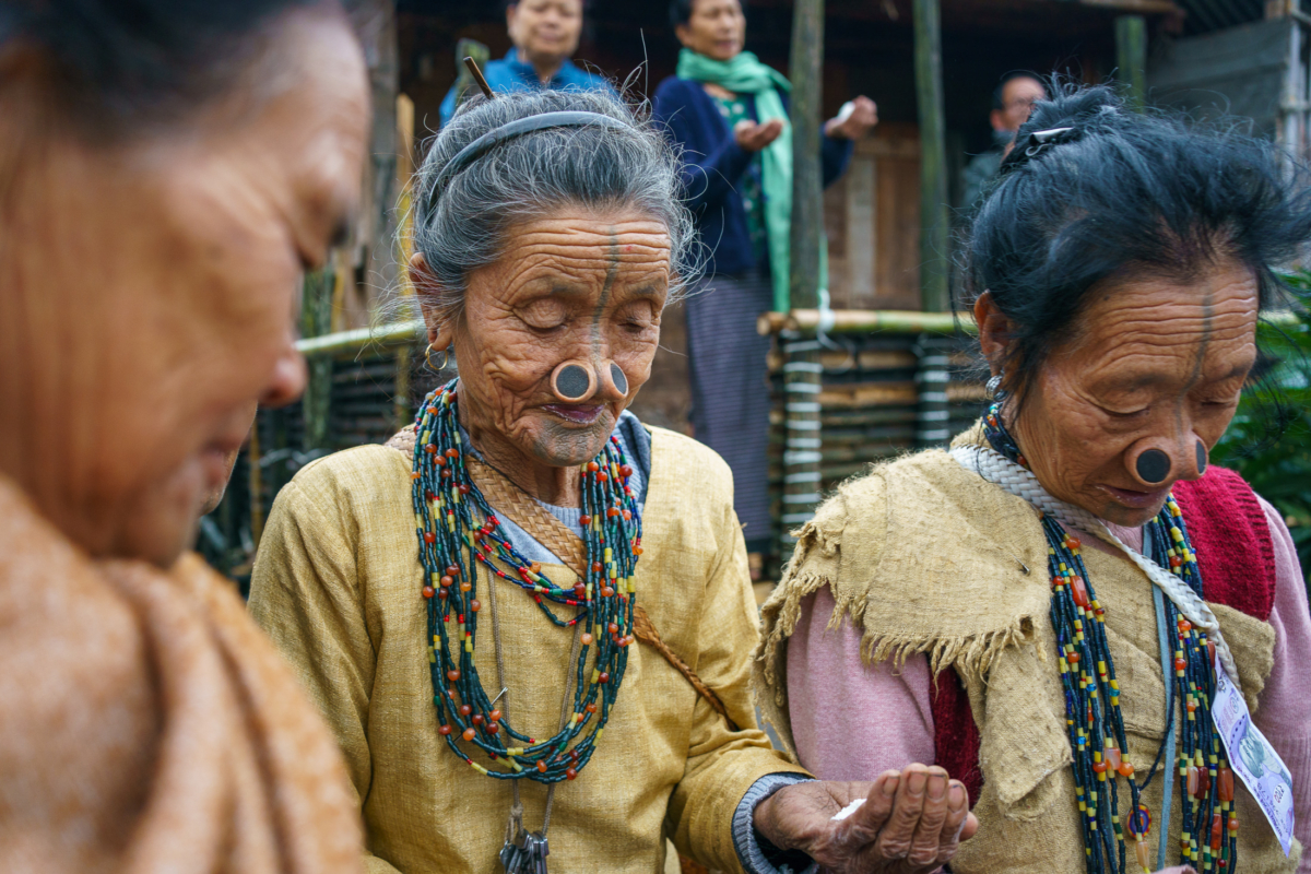 Apatani Tribe, Ziro, India 49 Apatani Tribe, Ziro, India 49