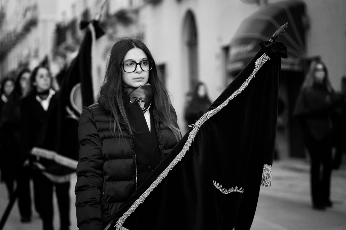 Sicily, Trapani Easter Parade 54