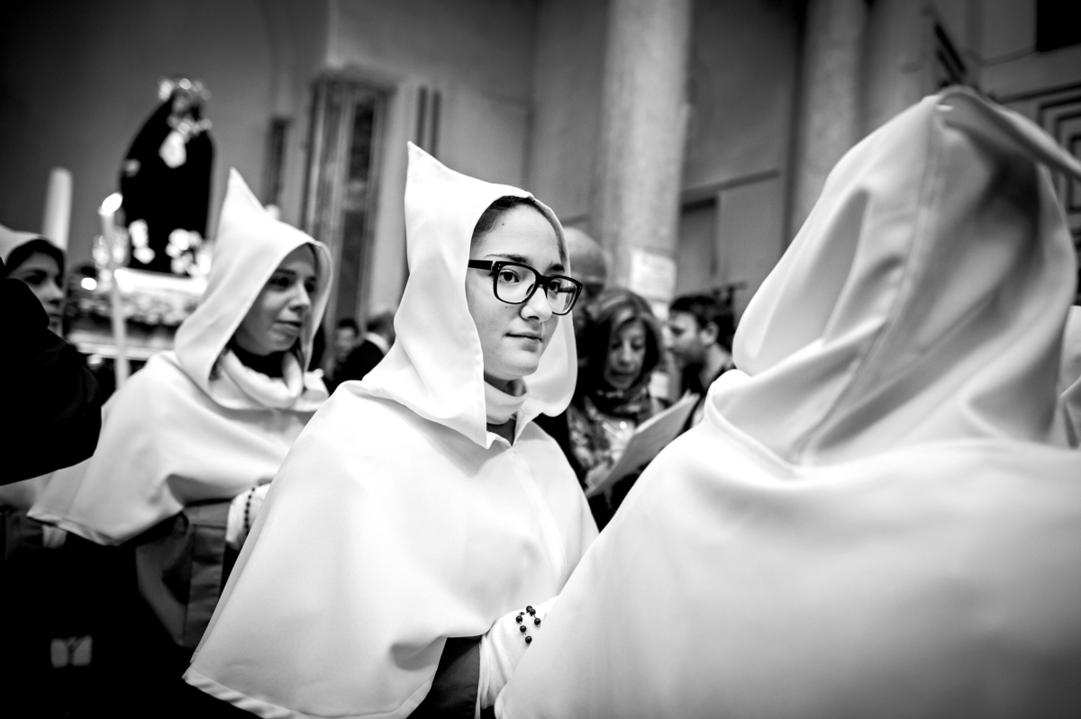 Sicily, Trapani Easter Parade 50