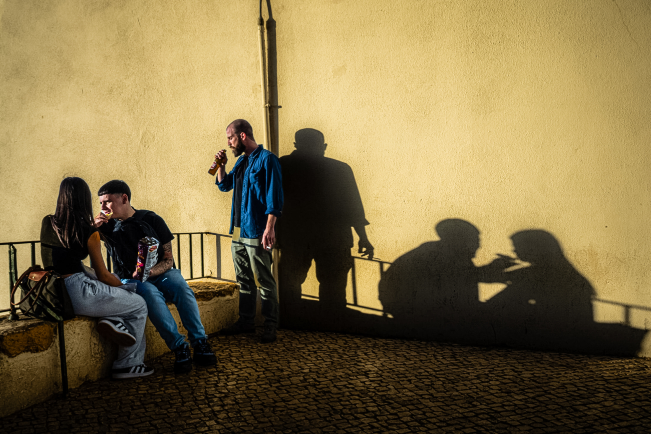 Lisbon street photography guide 33 Playing with Light & Shadow in Lisbon at Sunset